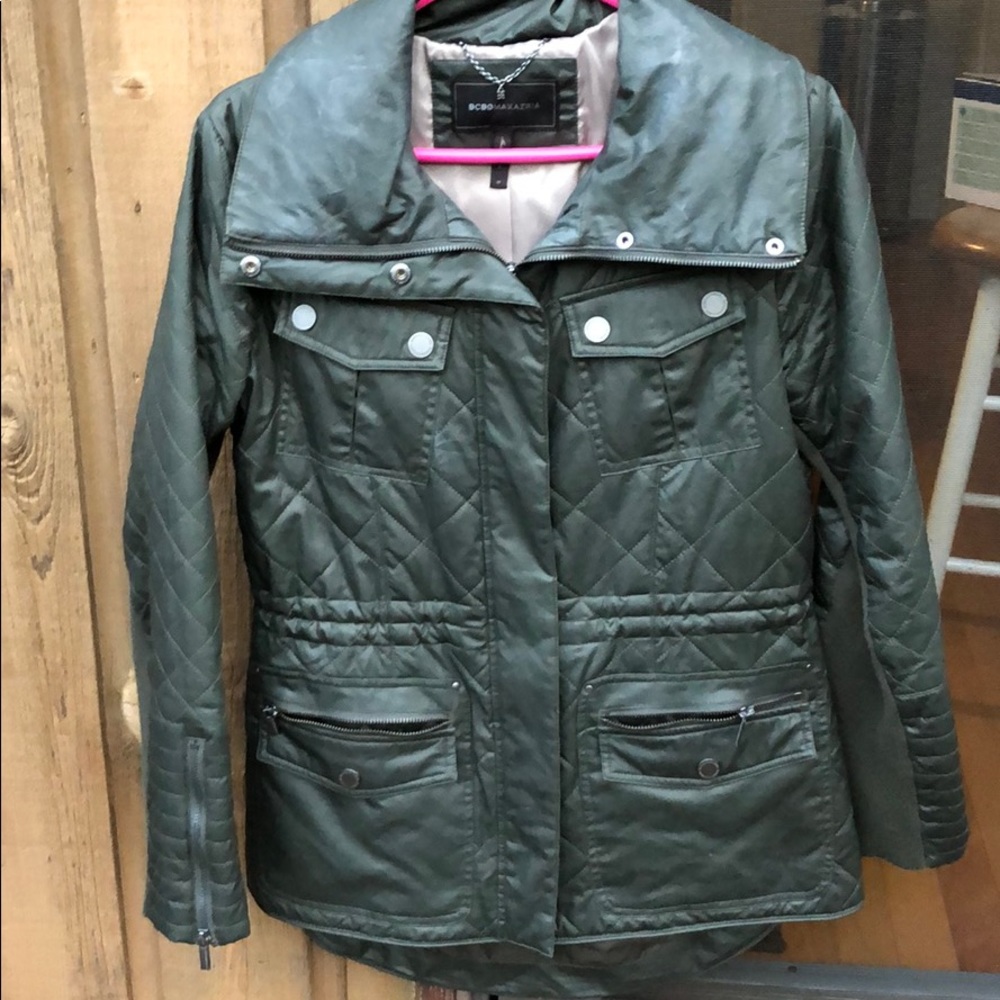 BCBG Max Azria mid weight cotton coat